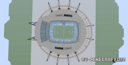������� Etihad Campus (Manchester City) ��� Minecraft