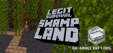  Legit Survival: Swamp Land  Minecraft PE