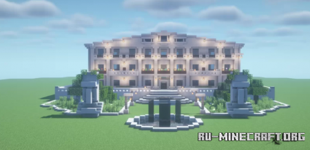 ������� White Mansion by Ledes Constructions ��� Minecraft