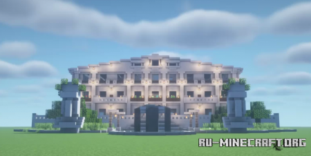 ������� White Mansion by Ledes Constructions ��� Minecraft