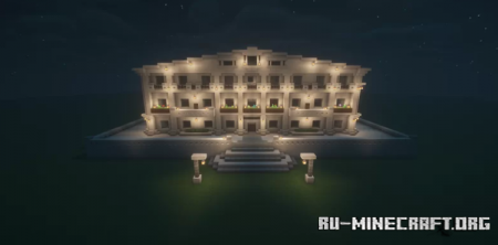 ������� White Mansion by Ledes Constructions ��� Minecraft