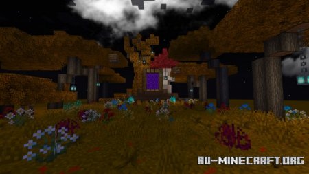  Beautiful Nether Portal Garden  Minecraft PE