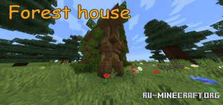 ������� Forest House by ZipMap ��� Minecraft PE