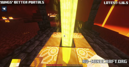Скачать YUNG’s Better Portals для Minecraft 1.16.5