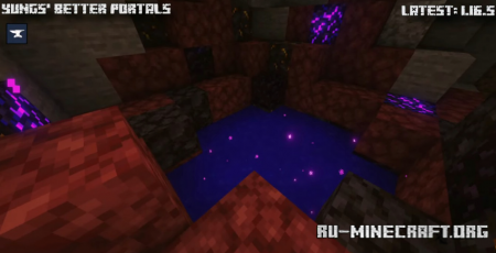 Скачать YUNG’s Better Portals для Minecraft 1.16.5