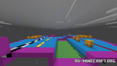  Speed Circuit in Minecraft (Fall Guys)  Minecraft PE