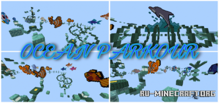 ������� Ocean Parkour by YAGMAK ��� Minecraft PE