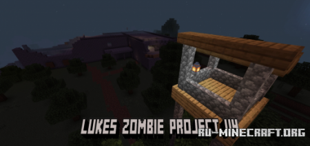 ������� Luke's Zombie Project V4 ��� Minecraft PE