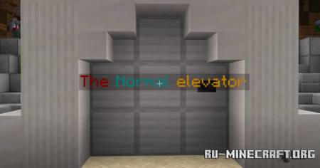 ������� The Normal Elevator ��� Minecraft PE