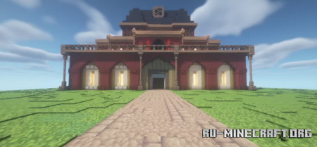 ������� Big Red Mansion by TaNziLegend879 ��� Minecraft