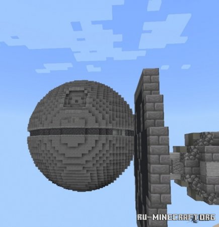  The Death Star (Mini)  Minecraft PE