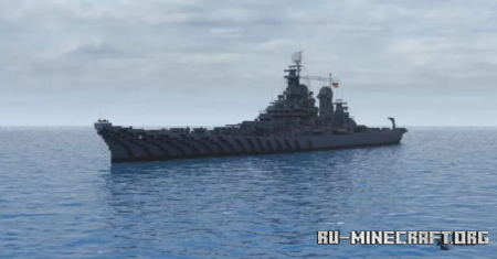  USS New Jersey 1944  Minecraft
