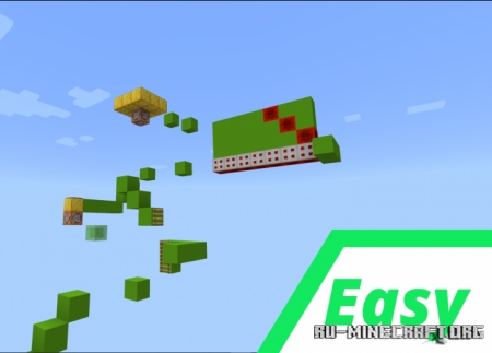 ������� Simple Parkour by Hawkeye1509 ��� Minecraft PE