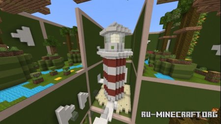 ������� Blue's Cube Parkour (v.1.1) ��� Minecraft PE