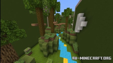 ������� Blue's Cube Parkour (v.1.1) ��� Minecraft PE