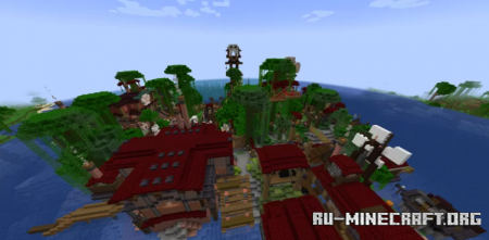������� Tribal Island Base by Renaldo585 ��� Minecraft