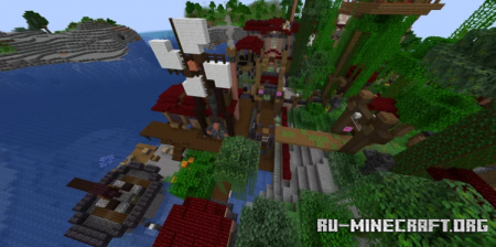 ������� Tribal Island Base by Renaldo585 ��� Minecraft