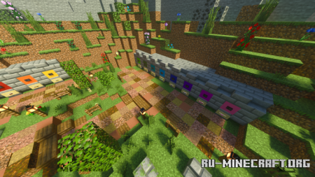  Colorful Parkour by m5wc  Minecraft PE