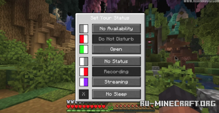 Скачать Status Mod для Minecraft 1.19.2