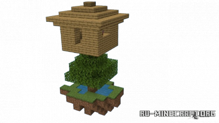 Скачать Randomized SkyBlock by lol123love для Minecraft PE