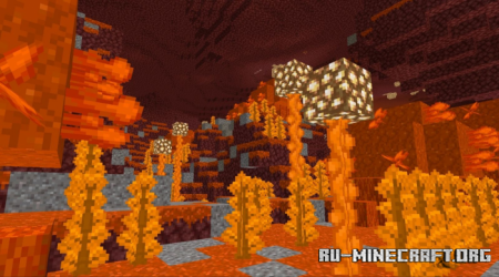  Magnificent Burning Lands by SunnierFern1756  Minecraft PE 1.19