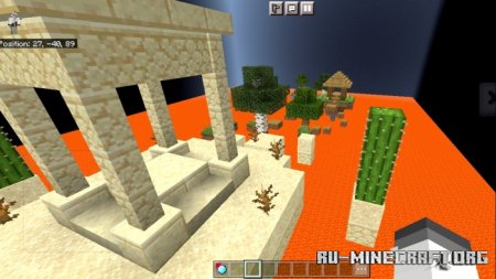 ������� Speed Parkour Map by ZussmanKlint ��� Minecraft PE
