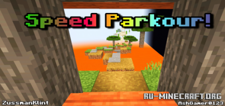 ������� Speed Parkour Map by ZussmanKlint ��� Minecraft PE