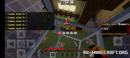 ������� NC: Lucky Ore Skywars ��� Minecraft PE