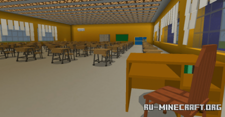 Скачать School Equipment Addon для Minecraft PE 1.19
