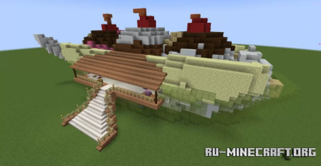 ������� Banana Split House - Incomplete ��� Minecraft