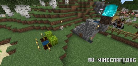  Old Birch Tree Forest Cobblestone Base  Minecraft PE