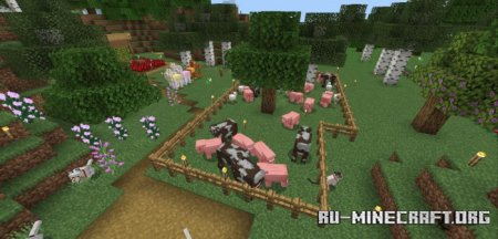  Old Birch Tree Forest Cobblestone Base  Minecraft PE