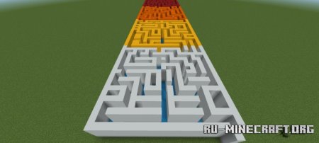  100 Meters Not So Flat - Labyrinth  Minecraft PE