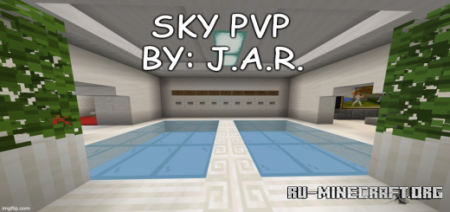 ������� Sky PvP by Creeperawwman123 ��� Minecraft PE
