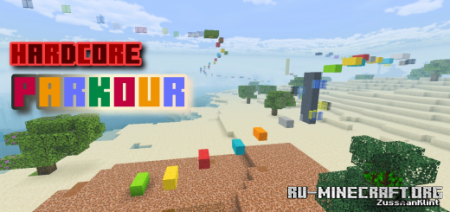 ������� Hardcore Parkour Map (Seaside) ��� Minecraft PE