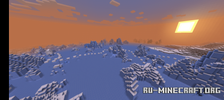 ������� Snow Theme Speed Parkour ��� Minecraft PE