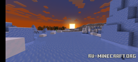 ������� Snow Theme Speed Parkour ��� Minecraft PE