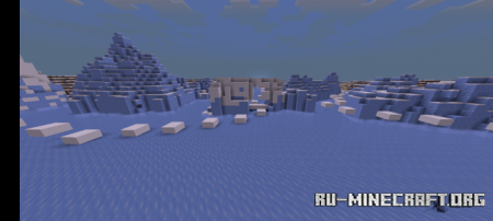 ������� Snow Theme Speed Parkour ��� Minecraft PE