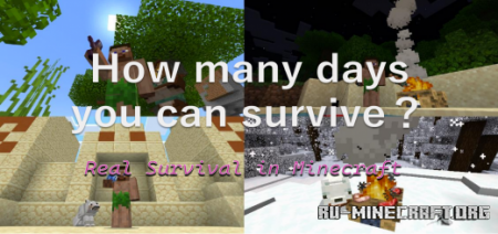 ������� Real Survival by Ura Like Animals ��� Minecraft PE