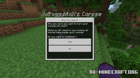  Player Corpse - Quality Update  Minecraft PE 1.19