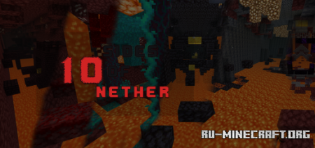 ������� 10 Sides Of Nether ��� Minecraft PE 