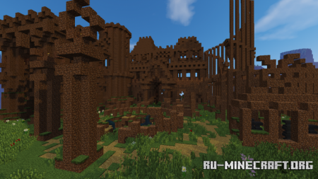 ������� EuForia Creative Worlds: Epic Dirt House ��� Minecraft PE
