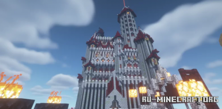  Dragon Fortress by bro747  Minecraft
