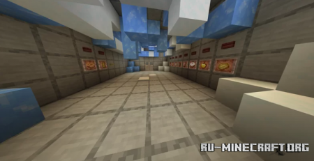 ������� 1v1 2v2 4v4 PVP MAP ��� Minecraft