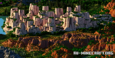 ������� Downstone - 16000x16000 ��� Minecraft