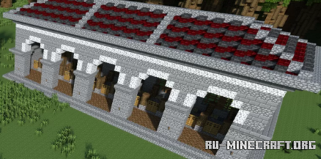  Roman Stables by Trydar  Minecraft