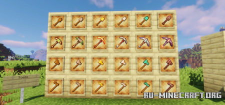 Скачать Better Pickaxes Resource Pack для Minecraft 1.19