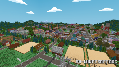 ������� Minecraft: The Simpsons ��� Minecraft PE