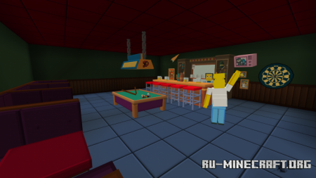 ������� Minecraft: The Simpsons ��� Minecraft PE