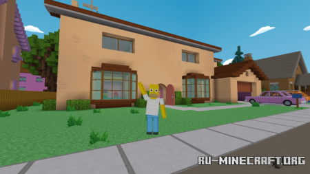 ������� Minecraft: The Simpsons ��� Minecraft PE